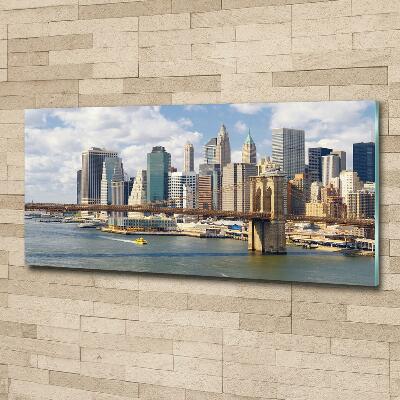 Bild auf glas Manhattan, New York