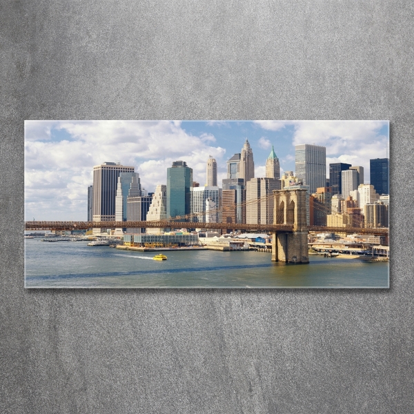 Bild auf glas Manhattan, New York