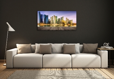 Glasbild Singapur