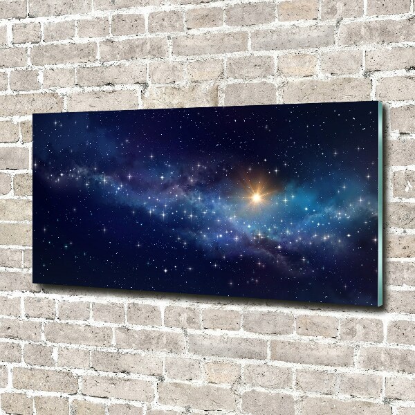Glasbild Galaxis