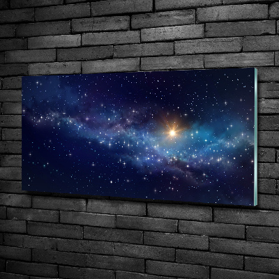 Glasbild Galaxis