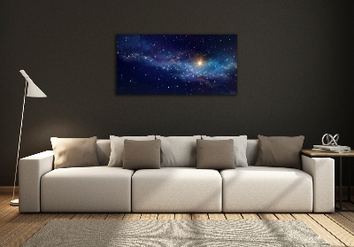 Glasbild Galaxis