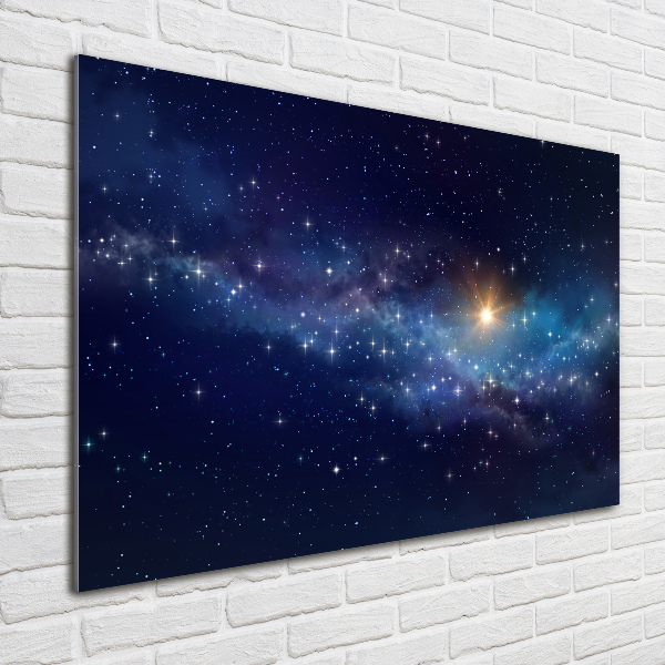 Glasbild Galaxis