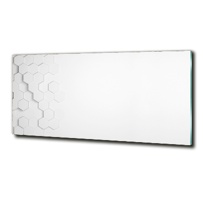 Bild auf glas Sechsecke Hintergrund