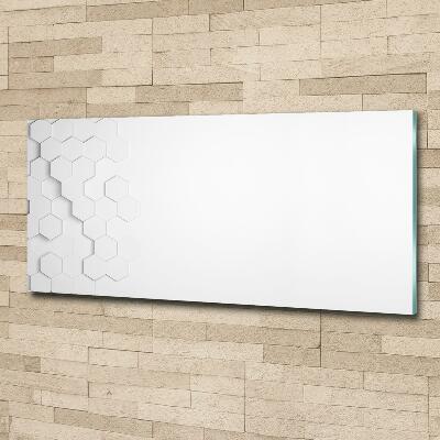 Bild auf glas Sechsecke Hintergrund