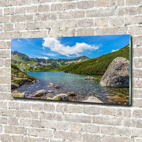 Foto glasbild Tatra-Tal