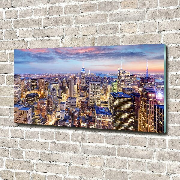 Bild auf glas New York