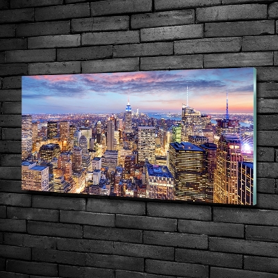 Bild auf glas New York