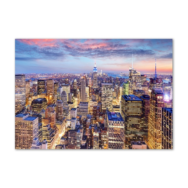 Bild auf glas New York