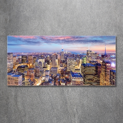 Bild auf glas New York