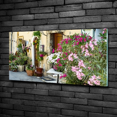 Glasbild Straßen Frankreichs