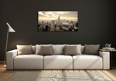 Bild auf glas Manhattan, New York