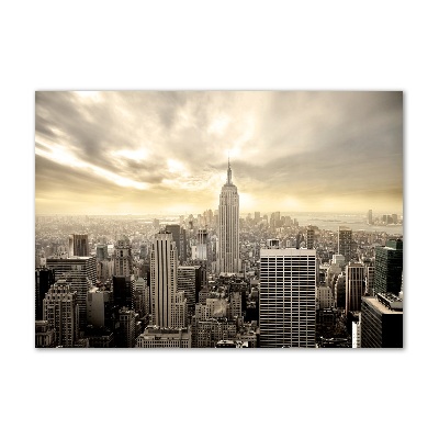 Bild auf glas Manhattan, New York