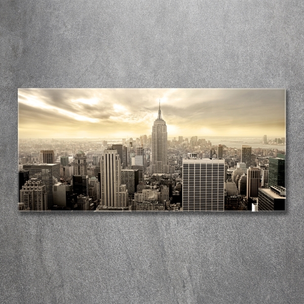 Bild auf glas Manhattan, New York