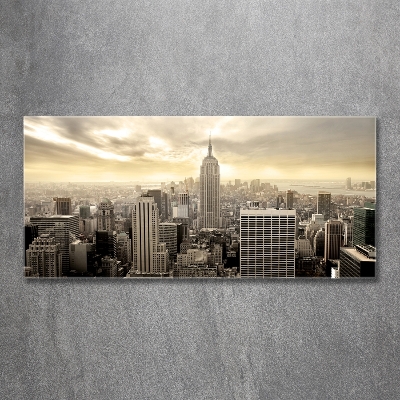Bild auf glas Manhattan, New York