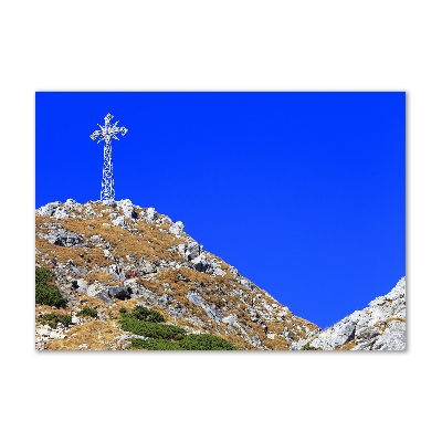 Foto glasbild Giewont Tatra Gebirge