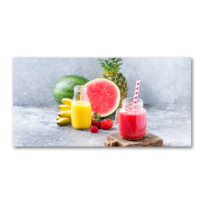 Glasbild Fruchtcocktail