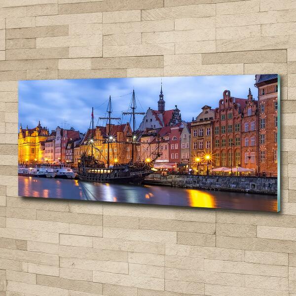 Glasbild Danzig, Polen