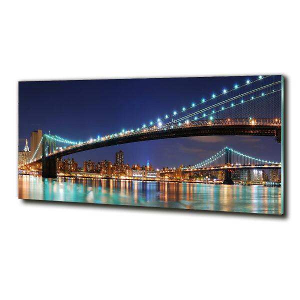 Glasbild Manhattan, New York