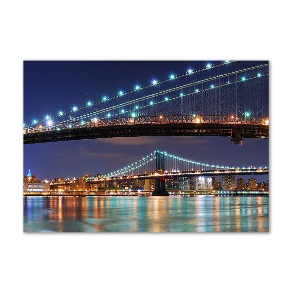 Glasbild Manhattan, New York