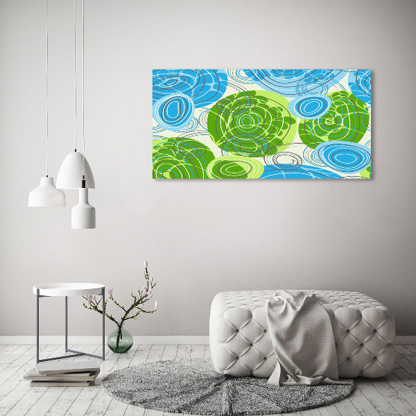 Bild auf glas Abstraktion