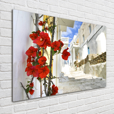 Bild auf glas Mykonos, Griechenland