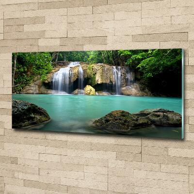 Bild auf glas Wasserfall