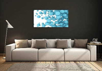 Glasbild Abstrakte Sphären