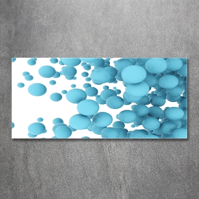 Glasbild Abstrakte Sphären