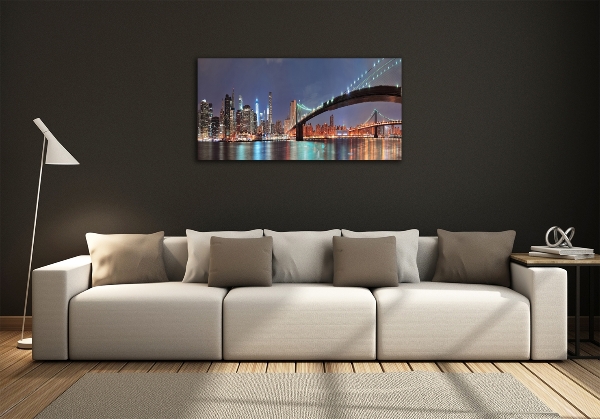 Bild auf glas Manhattan, New York