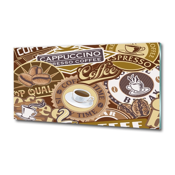 Bild auf glas Kaffeehaus