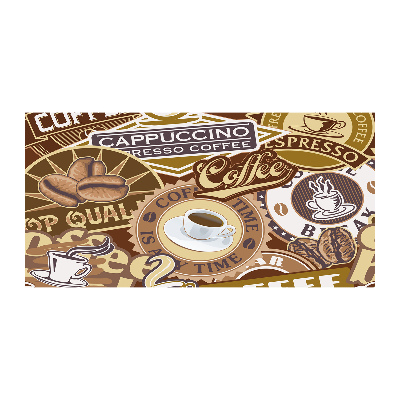 Bild auf glas Kaffeehaus