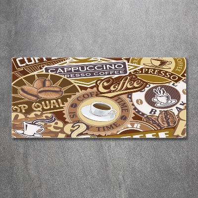 Bild auf glas Kaffeehaus