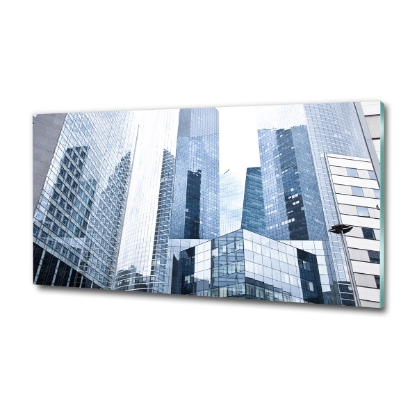 Glasbild Wolkenkratzer