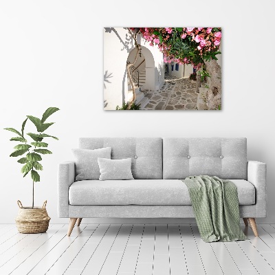 Foto glasbild Charmante Straßen