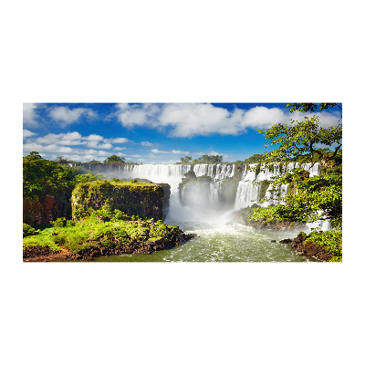 Foto glasbild Argentinischer Wasserfall