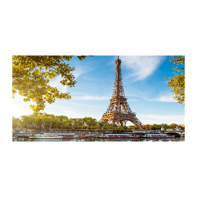 Foto glasbild Eiffelturm Paris