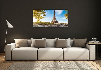 Foto glasbild Eiffelturm Paris