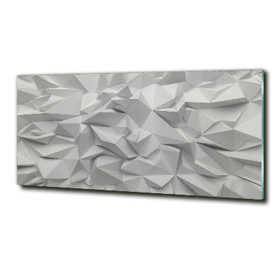 Bild auf glas 3D-Abstraktion