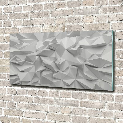 Bild auf glas 3D-Abstraktion