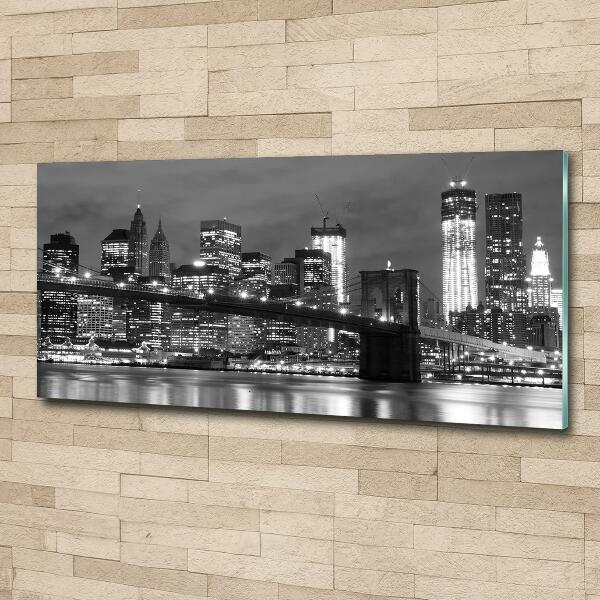 Foto glasbild Manhattan, New York