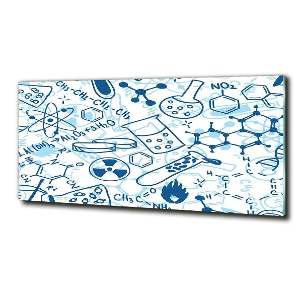 Glasbild Hintergrund in Chemie