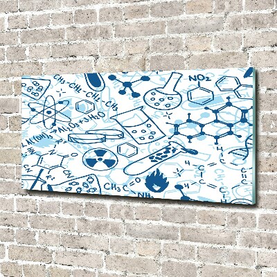 Glasbild Hintergrund in Chemie