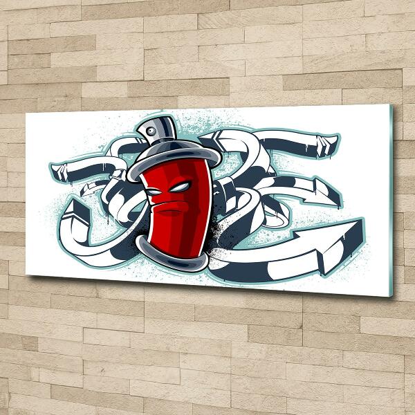 Bild auf glas Graffiti