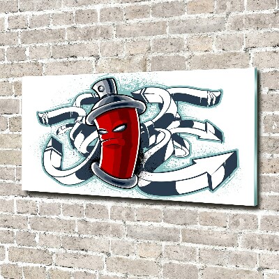 Bild auf glas Graffiti