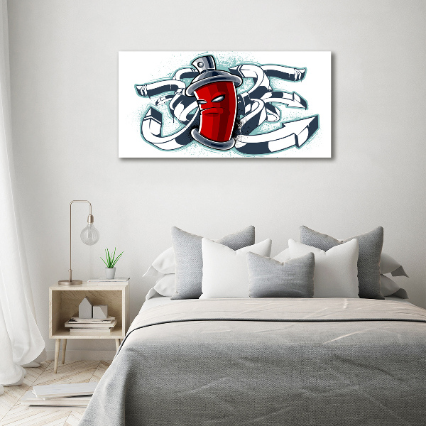 Bild auf glas Graffiti