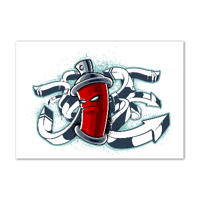 Bild auf glas Graffiti