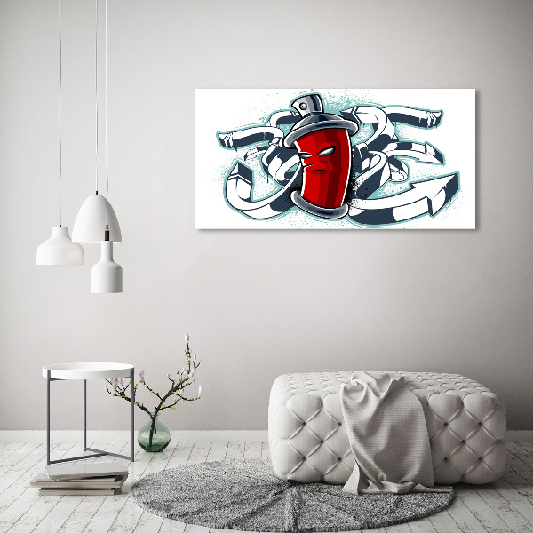 Bild auf glas Graffiti