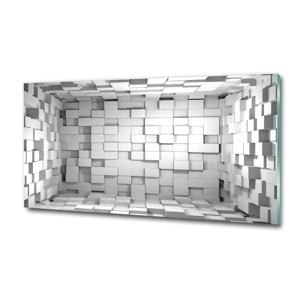 Foto glasbild Würfel