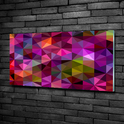 Bild auf glas Abstrakte Wellen